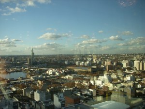 Montevideo desde el Radisson (donde aún no me quedo!)