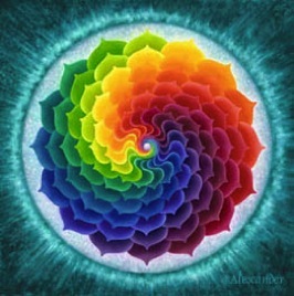 mandala loto arcoiris