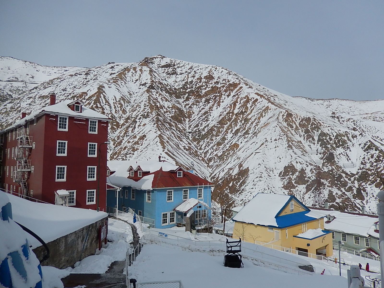 Sewell. Cordillera central de Chile.